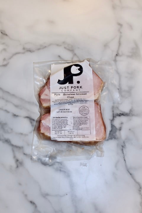 Boneless smoked pork chops; fresh from adrian minnesota, jam packed with flavor!