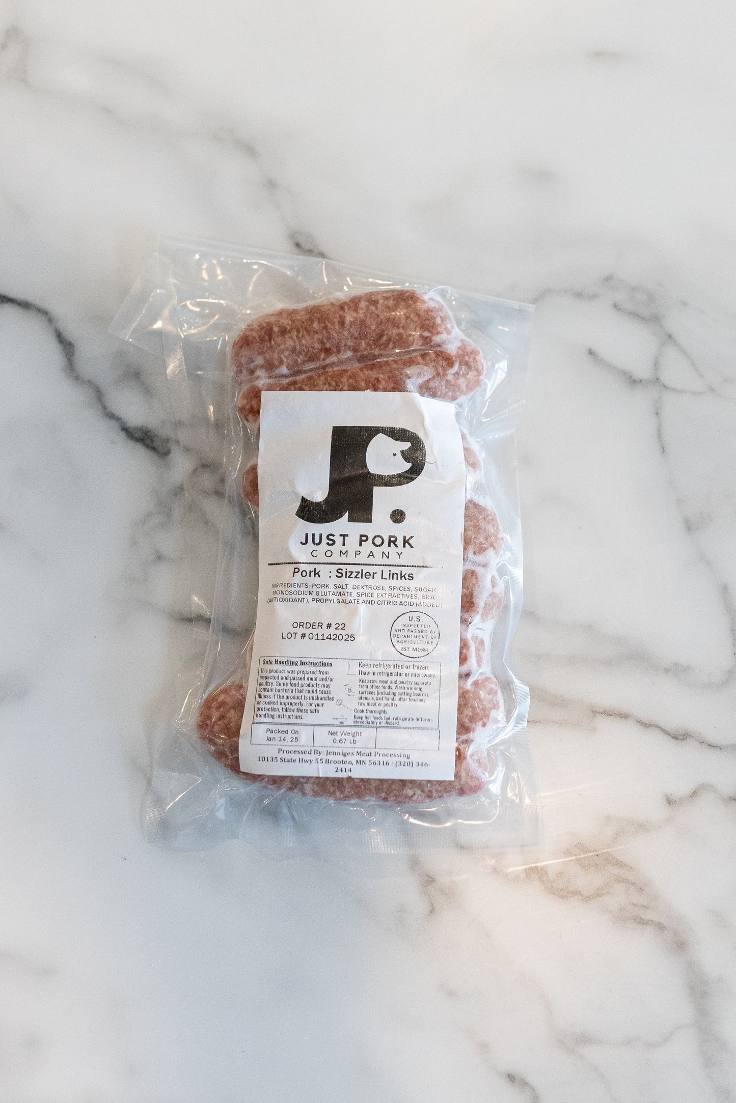 Just Pork's Sausage Links
