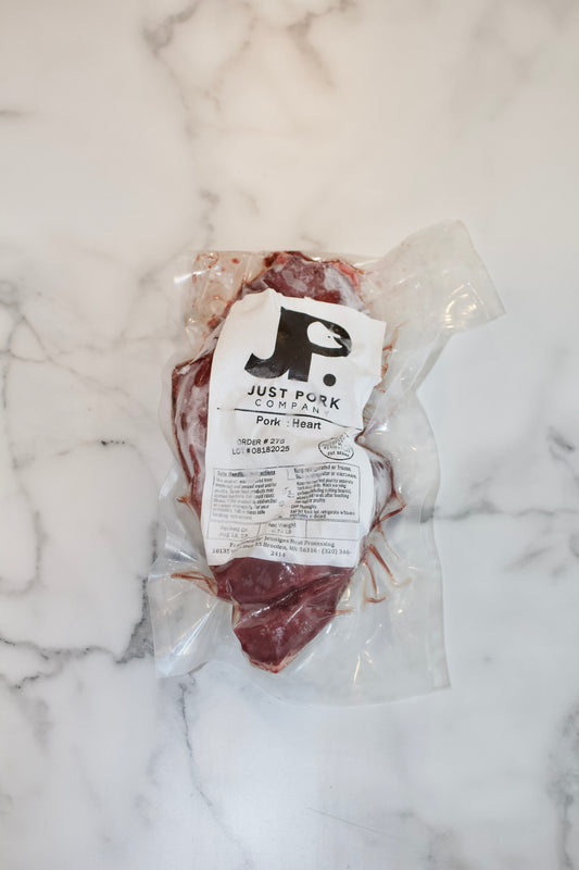 Just Pork Heart in a package